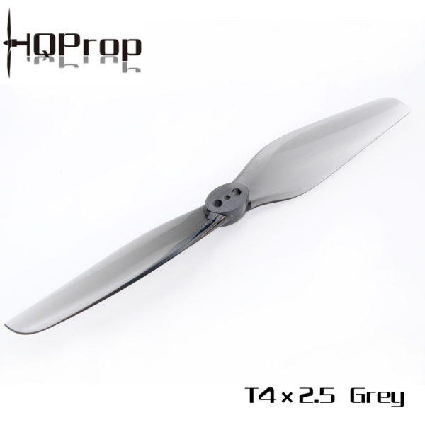 HQProp T4x2.5 Propeller (Set of 4 - Grey) - Image 2