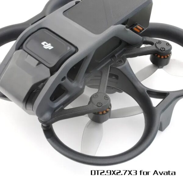 HQProp DT2.9X2.7X3 Polycarbonate Propeller for DJI Avata (2 Colours) - Image 3
