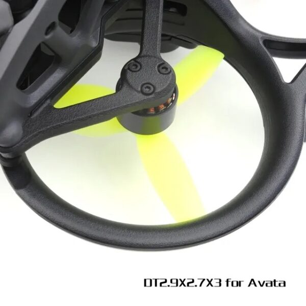 HQProp DT2.9X2.7X3 Polycarbonate Propeller for DJI Avata (2 Colours) - Image 2