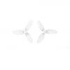 HQProp 31mm Ultralight Whoop Prop 1.2x0.9x3 PC - 1mm Shaft (4 Colours) - Clear
