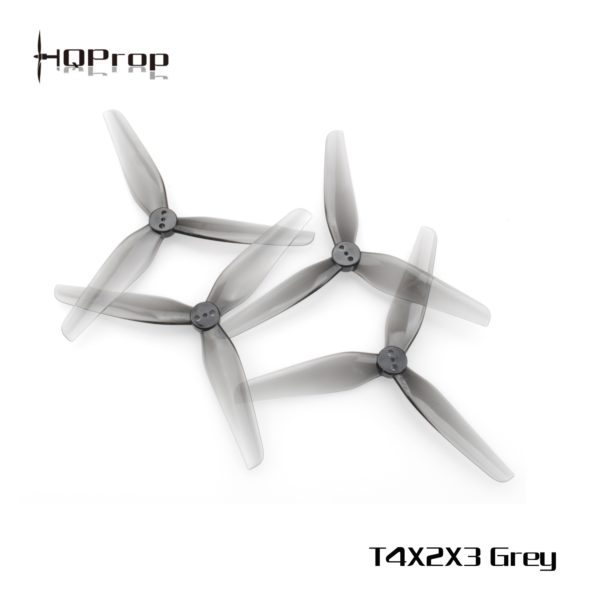 HQProp T4x2x3 Propeller (Set of 4 - Grey) - Image 2