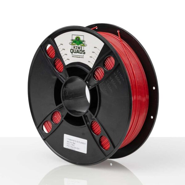 KiwiQuads PETG Filament 1kg - Red