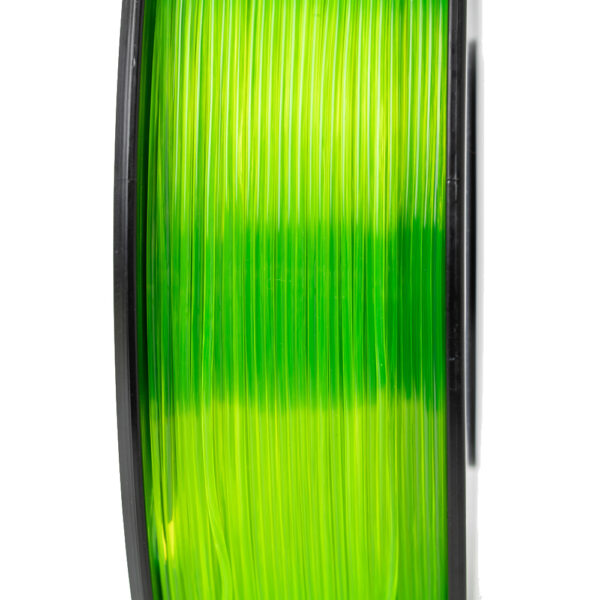 KiwiQuads TPU Filament 1kg - Transparent Green - Image 2