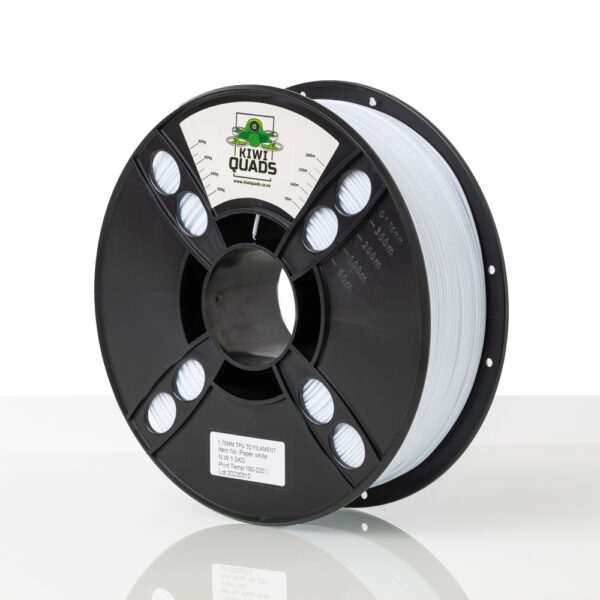 KiwiQuads TPU Filament 1kg - White