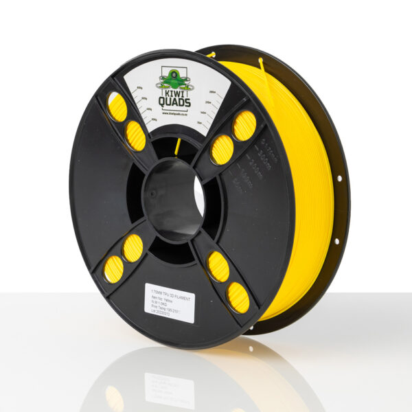 KiwiQuads TPU Filament 1kg - Yellow