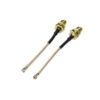 RP-SMA Female to uFL Antenna Pigtail 2-Pack (60mm/120mm)