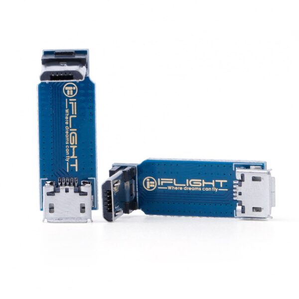 iFlight L-Type Adapter Plate Micro USB Male to Female