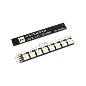 Mateksys 2812 8-LED Board Slim (Qty 2) - 1