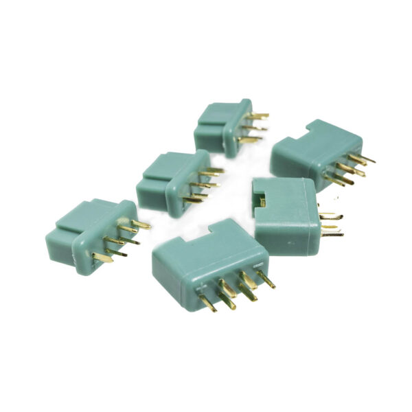 MULTIPLEX MPX 6 pin Gold Connector 3 Pairs - Image 2