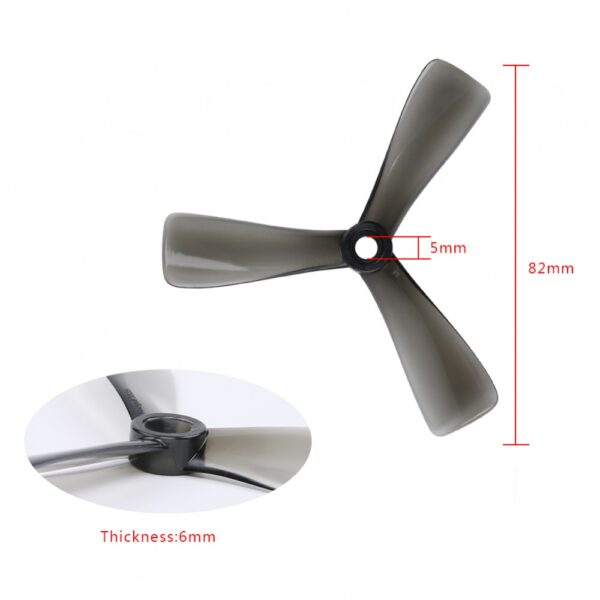 iFlight Nazgul 3535 Tri-blade CineWhoop Propellers (Set of 4) - Image 2