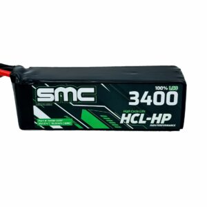 SMC Battery 22.2V 3400mAh 80C 6S HCL-HP Flight Pack