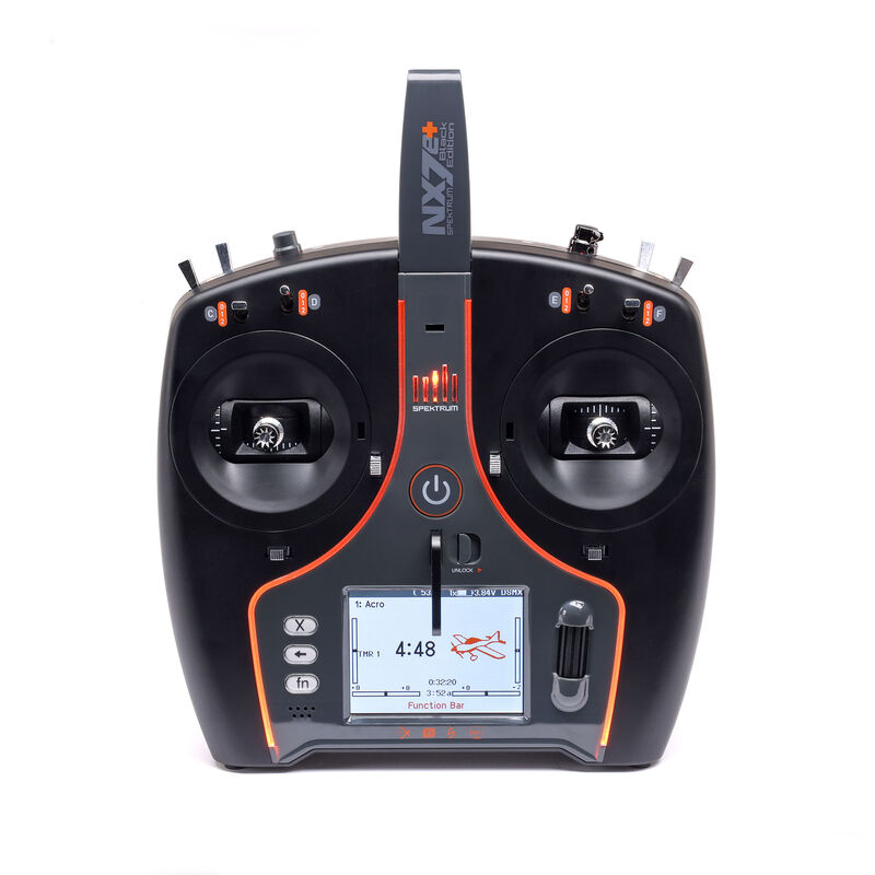 Spektrum NX7e+ 14-Channel DSMX Transmitter Only Black Edition