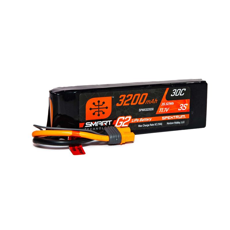 Spektrum 3200mAh 3S 11.1V Smart G2 LiPo 30C IC3