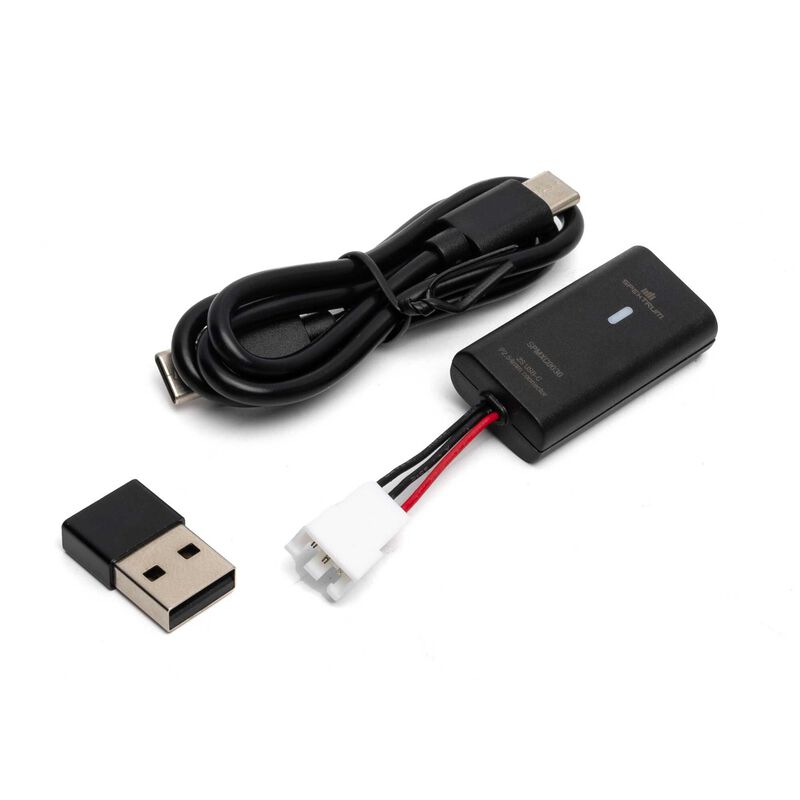 Spektrum 2S PH2.54 JST-XH 3-pin USB-C 500mAh Charger