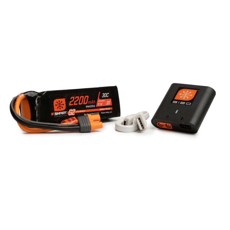 Spektrum Smart Powerstage Air Bundle: 2200mAh 3S / S120 Charger