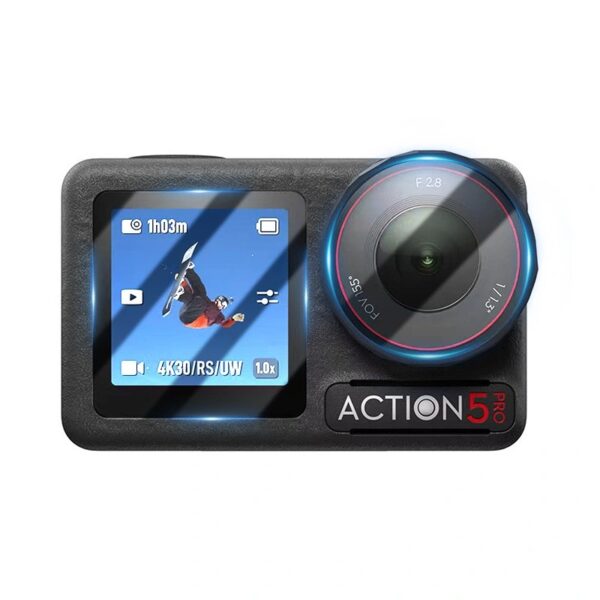 STARTRC Lens and Screen AR Tempered Film for DJI Action 5 Pro - 2