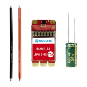 Sequre 2670 Brushless ESC 2-6S Lipo Powered 70A Firmware (BLHeli_32）