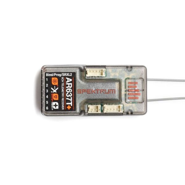 Spektrum AR637T+ 6 Channel AS3X+ & SAFE Telemetry Receiver - 3