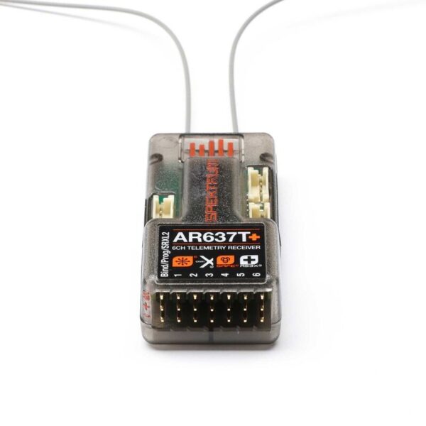 Spektrum AR637T+ 6 Channel AS3X+ & SAFE Telemetry Receiver - 5