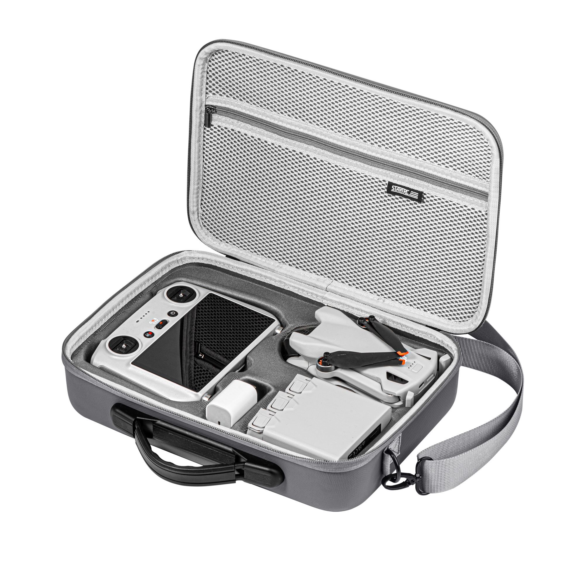 DJI Mini 3 with DJI RC Remote and Hard-Shell Case Kit (Fly More Combo)