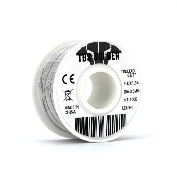 TBS Solder - Premium Leaded Solder 100g (0.5mm)