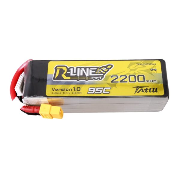 Tattu R-Line Version 22.2V 95C 2200mAh 6S Battery - Image 2