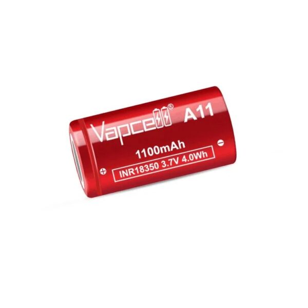 Vapcell A11 1100mAh 10A 18350 Battery - Image 3