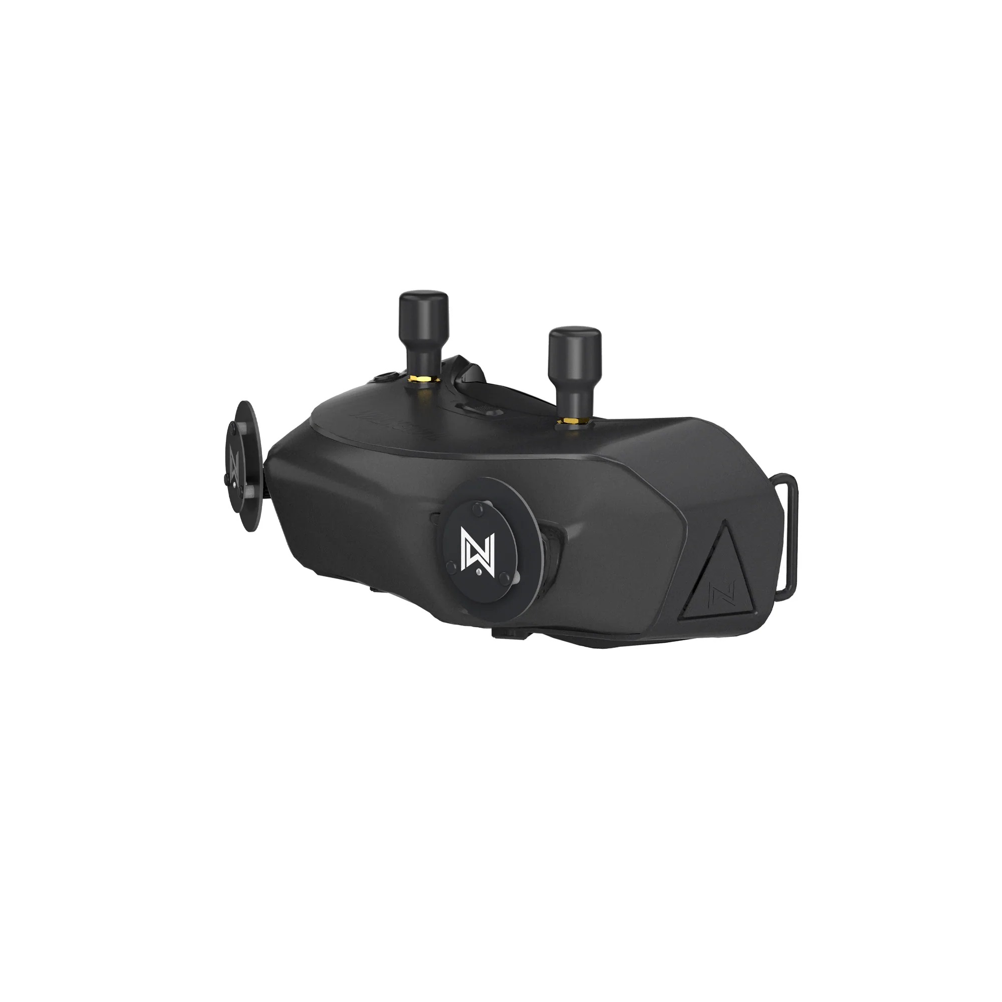 Isometric view of the Walksnail Avatar HD goggle from caddx