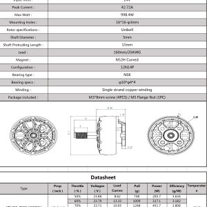iFlight XING2 2506 FPV Motor 1500Kv/1850Kv - Image 3