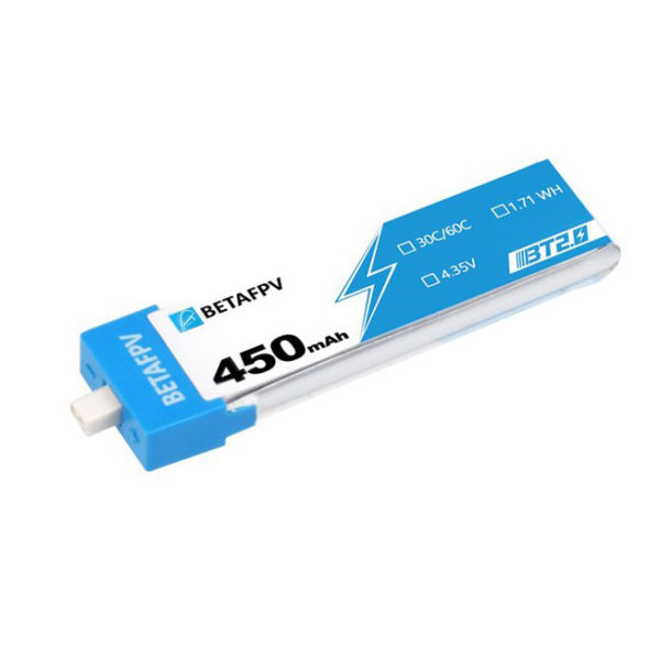 BETAFPV BT2.0 450mAh 1S 30C HV Battery - Image 2