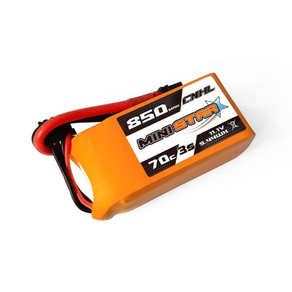 CNHL MiniStar 850mAh 11.1V 3S 70C Lipo Battery (XT30) - Image 2