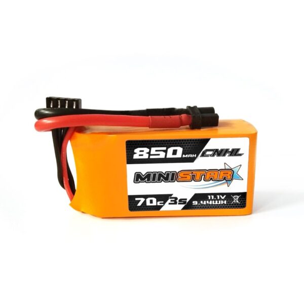 CNHL MiniStar 850mAh 11.1V 3S 70C Lipo Battery (XT30)
