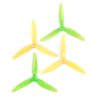 Ethix S4 Lemon Lime Propellers (Set of 4)