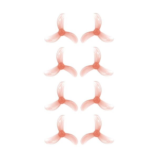 Gemfan 40mm 1608 3-blade Propeller 1.5mm Set of 8 (3 Colours) - Image 2