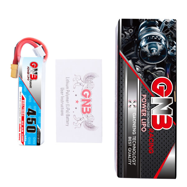 GNB Battery 14.8V 80C 450mAh 4S - Image 2