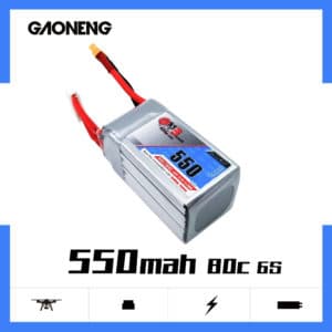 gaoneng gnb lipo battery 550mah 6s 80c