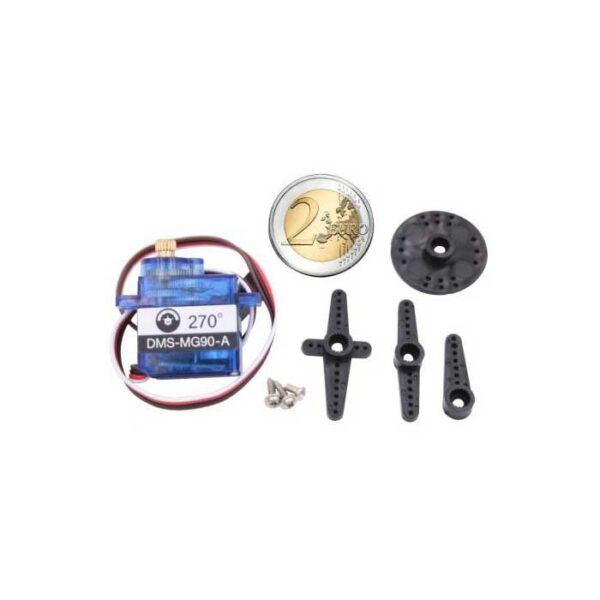 DFRobot 9g 270°Metal Servo with Analog Feedback - Pan Servo - Image 4