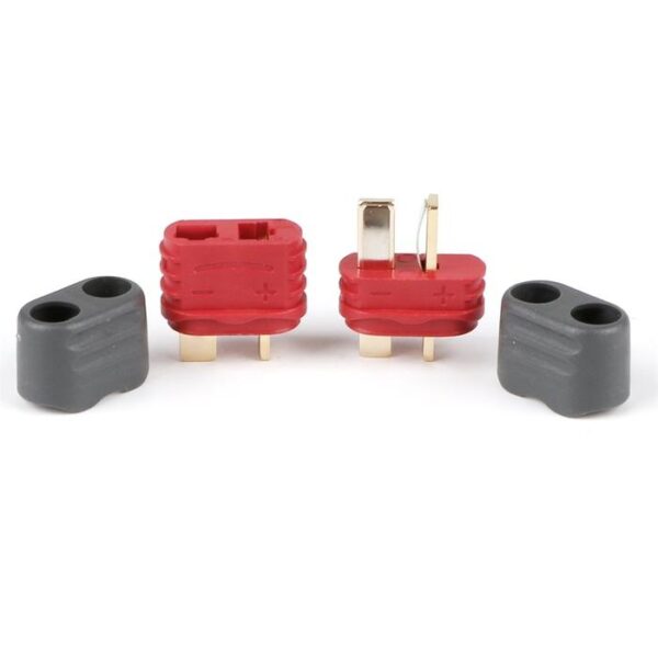 Amass Deans T-Plug Connector Pair /w Protection Covers