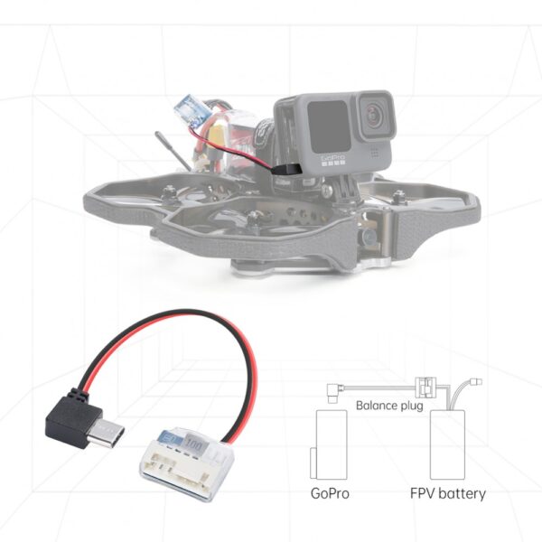 iFlight Type C to 5V Balance Plug Power Cable for GoPro Hero 6/7/8/9 - Image 3
